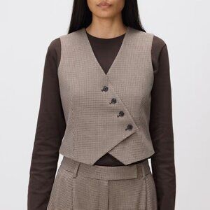 Asymmetric suit vest Color multicolor - RESERVED, size XS